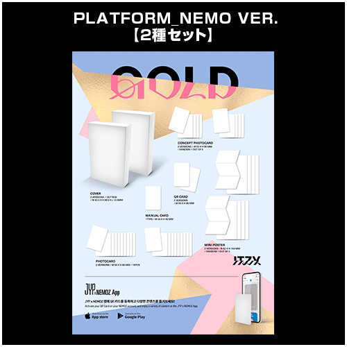 GOLD（輸入盤）　PLATFORM_NEMO VER.　2種セット