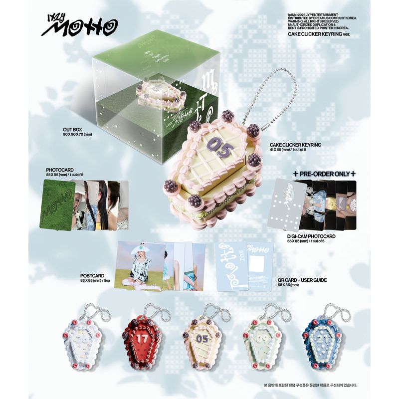 商品詳細ページ | ITZY JAPAN OFFICIAL SHOP | 『Motto』（輸入）CAKE