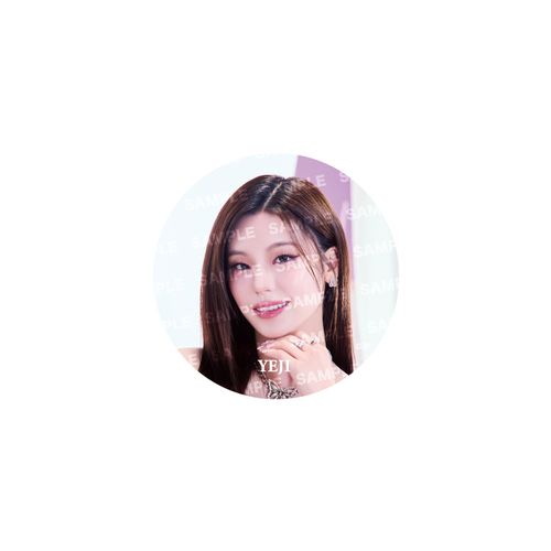 JYP JAPAN POPUP STORE 2024 ITZY OFFICIAL GOODS 缶バッチ【YEJI】
