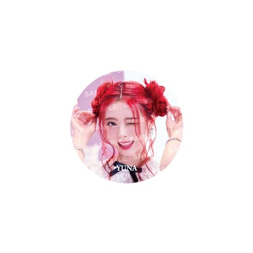 JYP JAPAN POPUP STORE 2024 ITZY OFFICIAL GOODS 缶バッチ【YUNA】