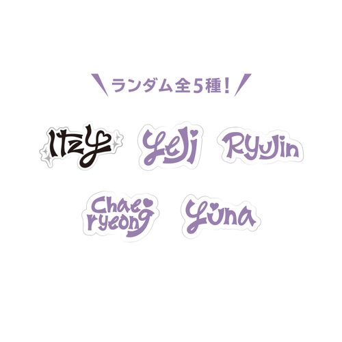 JYP JAPAN POPUP STORE 2024 ITZY OFFICIAL GOODS ランダムピンバッチ