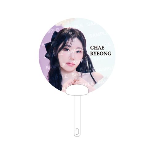 JYP JAPAN POPUP STORE 2024 ITZY OFFICIAL GOODS クリアうちわ【CHAERYEONG】