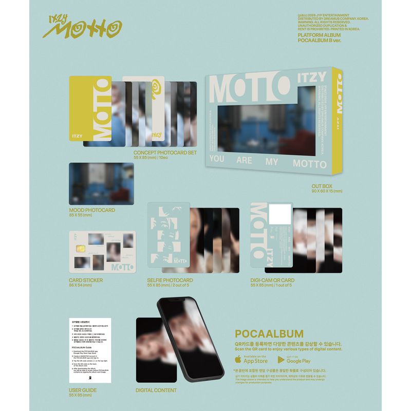 『Motto』（輸入）PLATFORM ALBUM_POCAALBUM ver. 2形態セット