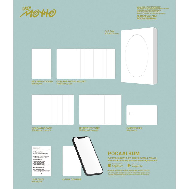 『Motto』（輸入）PLATFORM ALBUM_POCAALBUM ver.