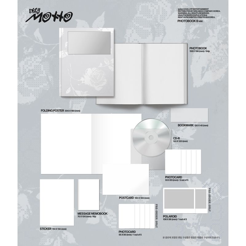 『Motto』（輸入）PHOTOBOOK Ver. 3形態セット