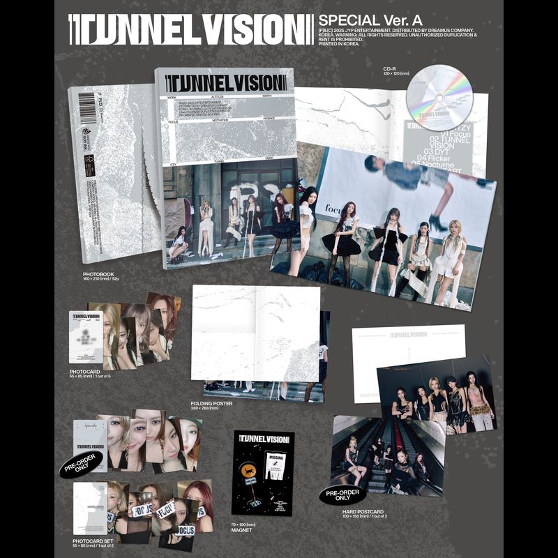 『TUNNEL VISION』（輸入）SPECIAL ver. 2形態セット