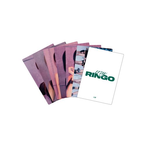 ITZY JAPAN 1st Album 『RINGO』リリース記念グッズ フォトカードセット（6枚入り）