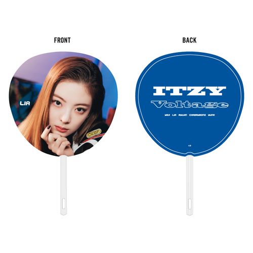 ITZY JAPAN 1st SINGLE『Voltage』リリース記念グッズ うちわ【LIA】