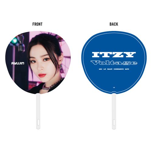 ITZY JAPAN 1st SINGLE『Voltage』リリース記念グッズ うちわ【RYUJIN】