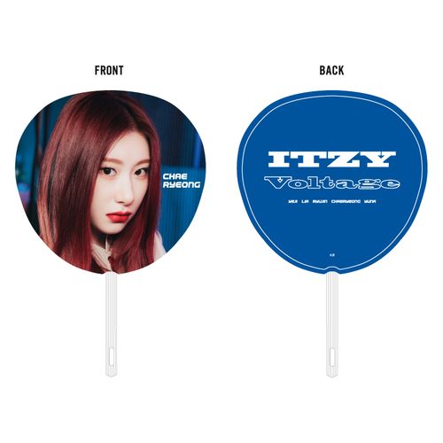 ITZY JAPAN 1st SINGLE『Voltage』リリース記念グッズ うちわ【CHAERYEONG】