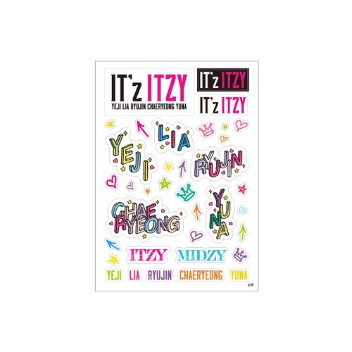 ITZY JAPAN DEBUT SHOWCASE & JAPAN DEBUT BEST ALBUM "IT’z ITZY" MD ステッカー