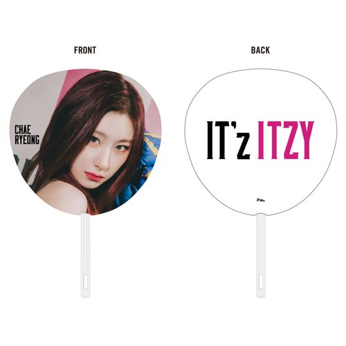 ITZY JAPAN DEBUT SHOWCASE & JAPAN DEBUT BEST ALBUM "IT’z ITZY" MD うちわ【CHAERYEONG】