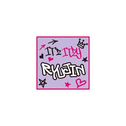 ITZY JAPAN DEBUT SHOWCASE & JAPAN DEBUT BEST ALBUM "IT’z ITZY" MD ワッペンバッチ【RYUJIN】