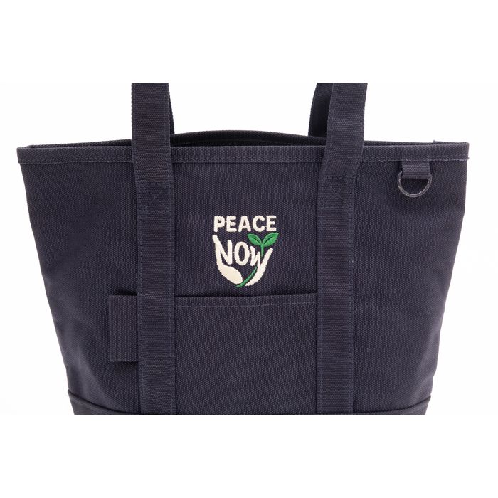 ライブもライフも幸持ち歩いちゃってお散歩バッグ　小(Produced by KONO JUNKI)