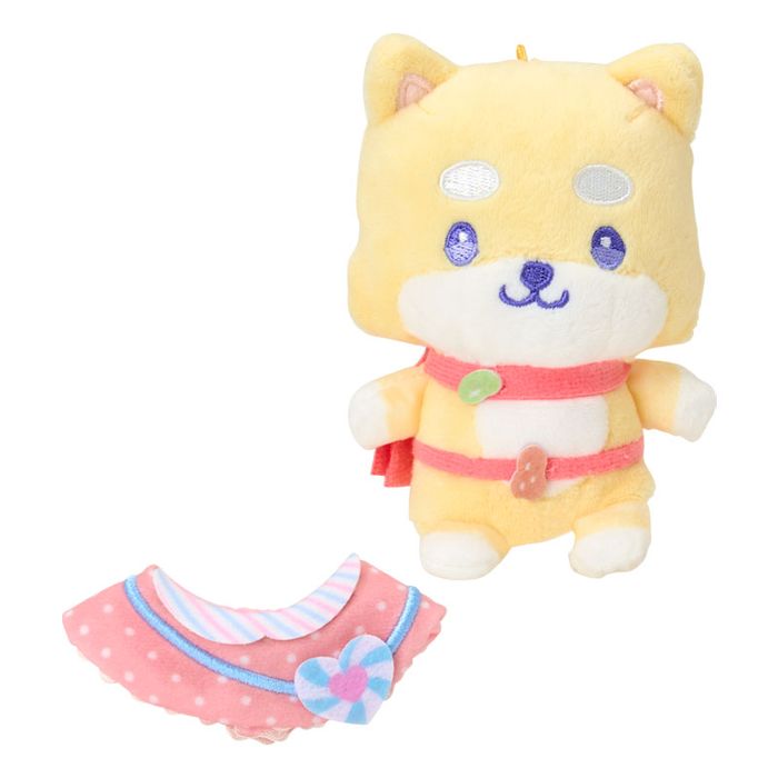 ケープ付きマスコットホルダー(まめちぃ)