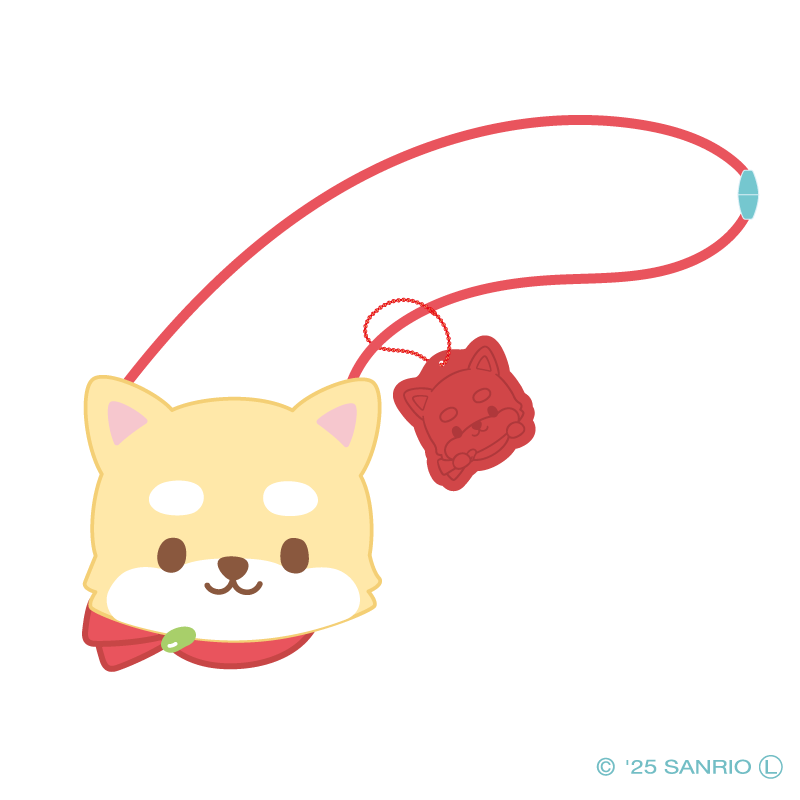 ぬいぐるみパース（まめちぃ）