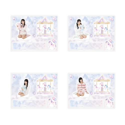 STU48 個別アクリル生写真スタンド(ルームウェア)