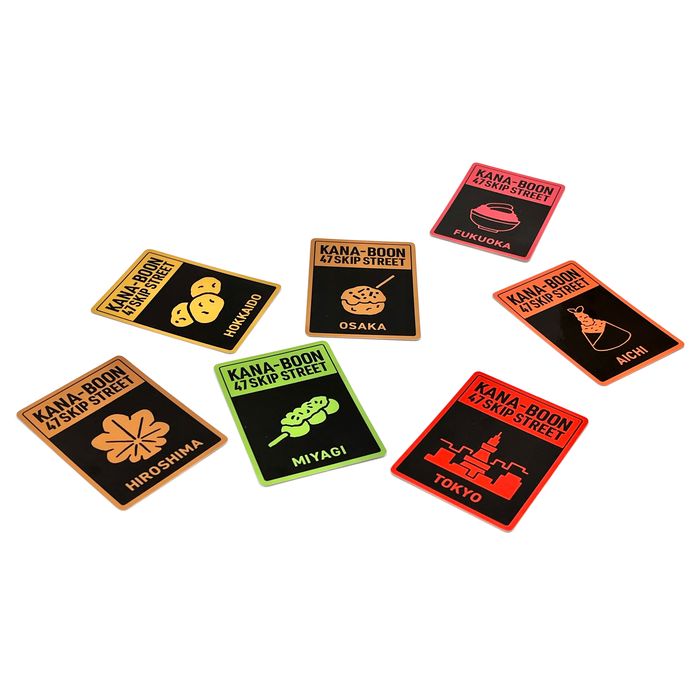 【会場限定】47スキップストリート ご当地ステッカー