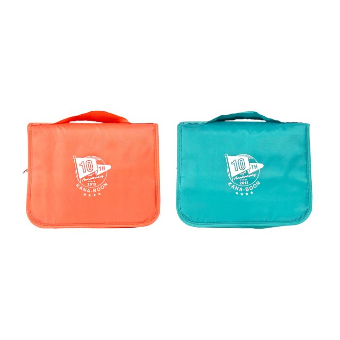 KANA-BOON 10th LOGO トラベルポーチ
