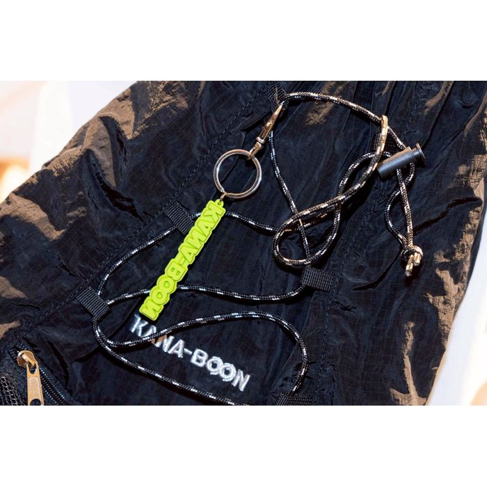 KANA-BOON ロゴ 3Dラバーキーホルダー ＜ライトグリーン＞