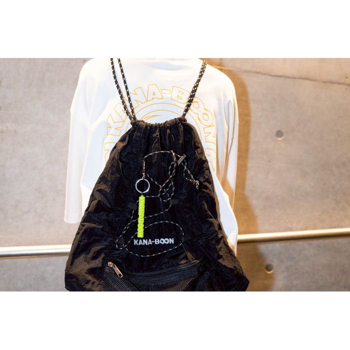 KANA-BOON ロゴ 3Dラバーキーホルダー ＜ライトグリーン＞