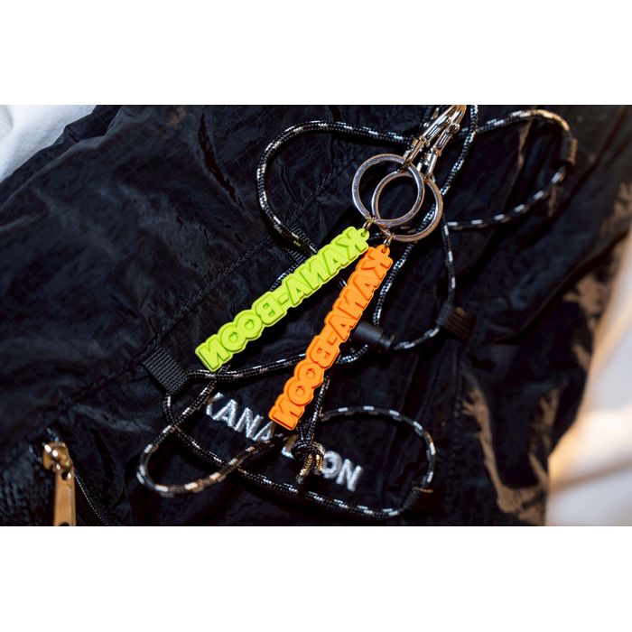 KANA-BOON ロゴ 3Dラバーキーホルダー ＜ライトグリーン＞