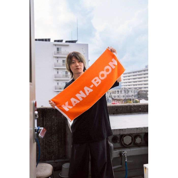 KANA-BOON ロゴ ジャガードタオル ＜オレンジ＞