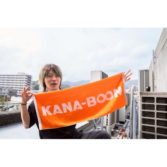 KANA-BOON ロゴ ジャガードタオル ＜オレンジ＞