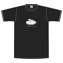 雲乗りレンちゃんTシャツ/ブラック