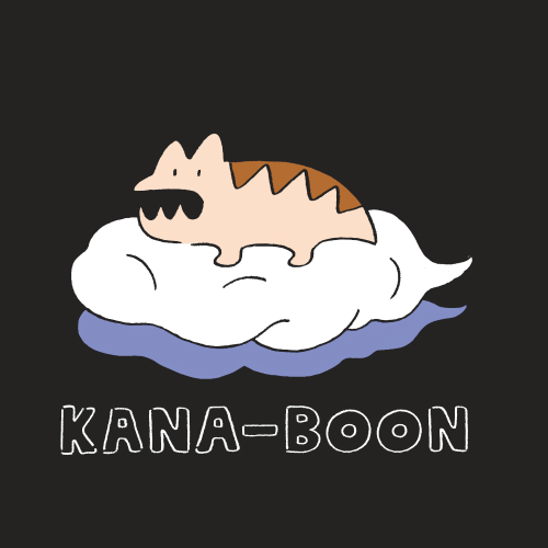 雲乗りレンちゃんTシャツ/ブラック