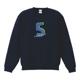 KANA-BOONの5スウェット/ネイビー