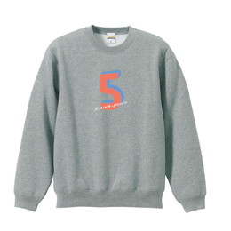 KANA-BOONの5スウェット/グレー