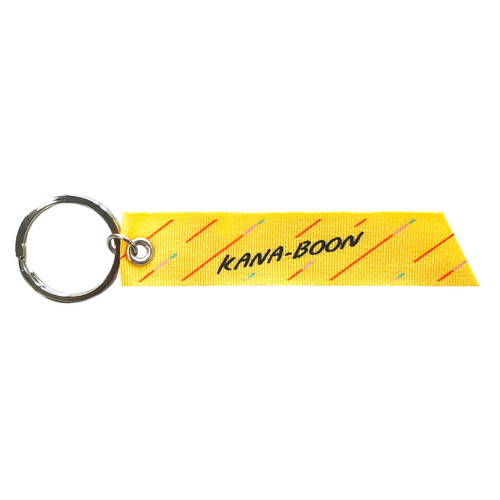 ライトシャワーリボンキーホルダー/イエロー