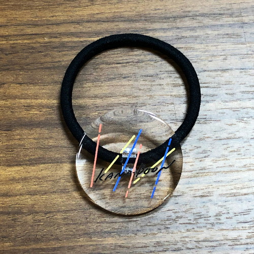 KANA-BOONのクリアラインヘアゴム