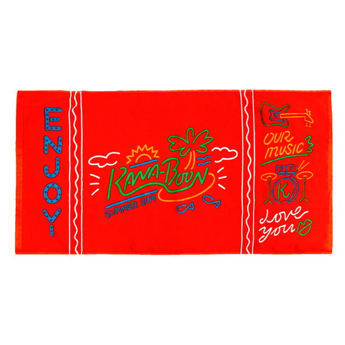 ネオンサインバスタオル