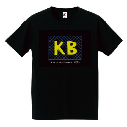 夏のKB あみあみTシャツ/ブラック