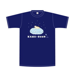 レンちゃんオンザアイスTシャツ/ネイビー