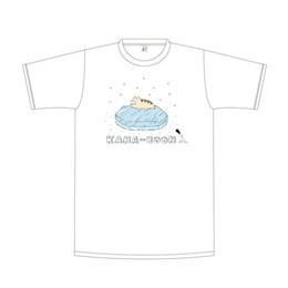 レンちゃんオンザアイスTシャツ/ホワイト