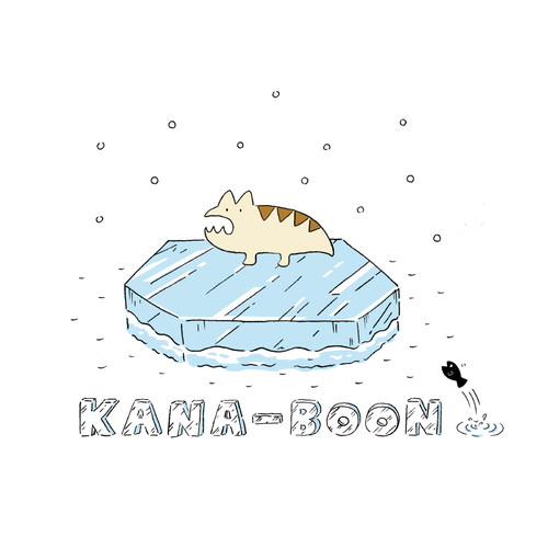 レンちゃんオンザアイスTシャツ/ホワイト