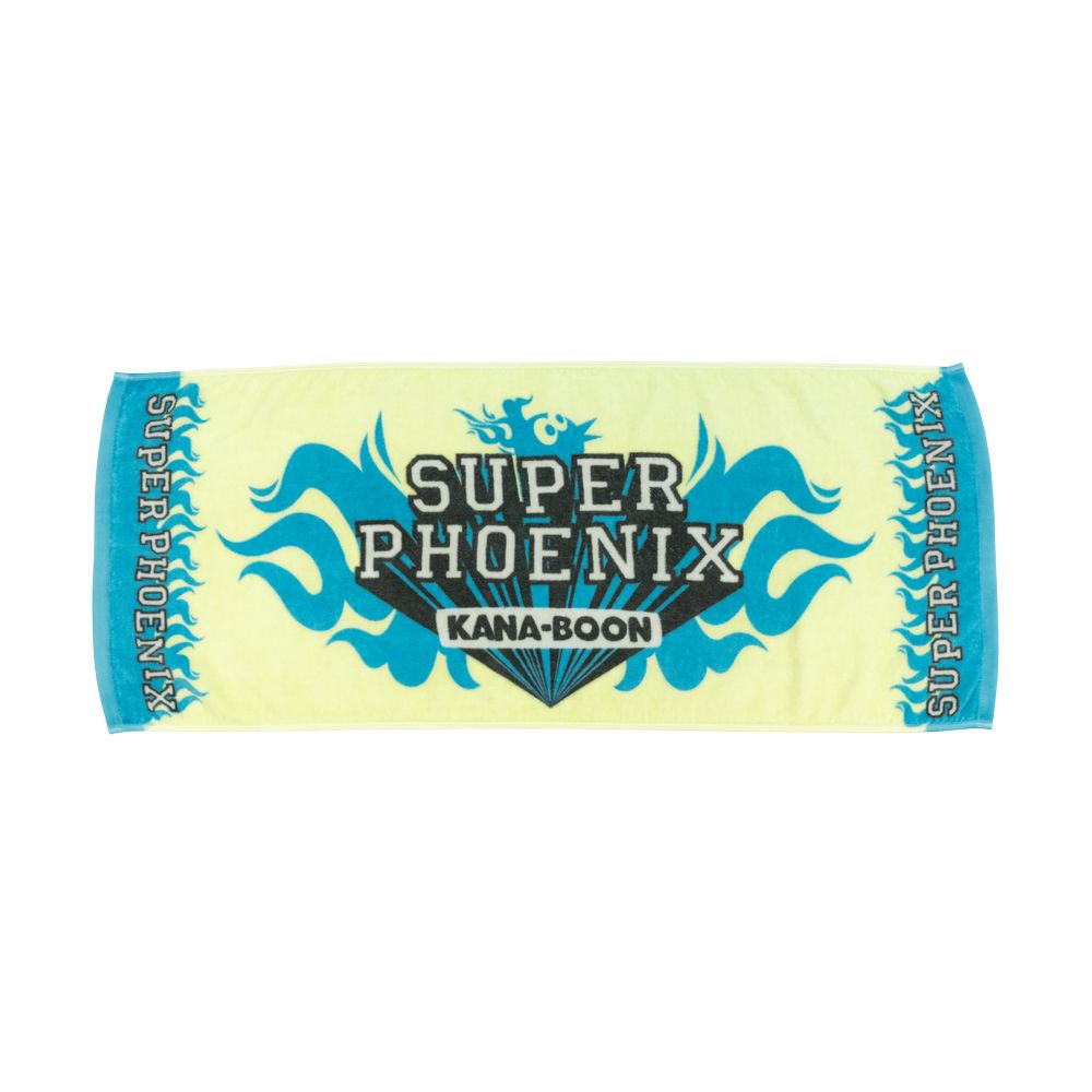 SUPER PHOENIX フェイスタオル ＜スカイブルー＞