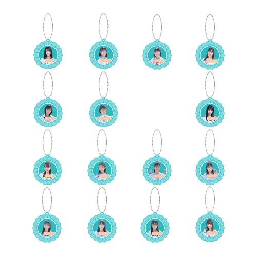 【再販】STU48 8th Single「花は誰のもの?」個別ラバーキーホルダー