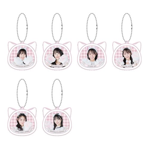 STU48 個別ラバーキーホルダー(白猫衣装)