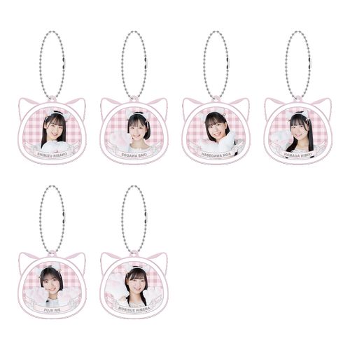 STU48 個別ラバーキーホルダー(白猫衣装)