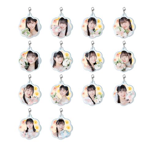 STU48 ランダムアクリルチャーム(ウエディングドレス)
