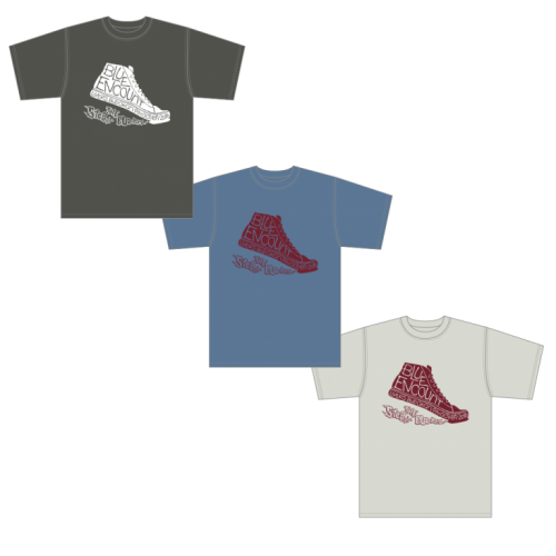 FOOT MARK Tシャツ