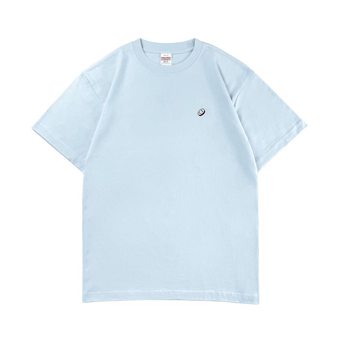 【Laura day romance】smile & big ロゴ T-shirt ＜ライトブルー＞