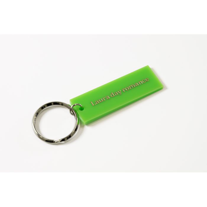 【Laura day romance】ロゴ アクリルキーホルダー ＜ライトグリーン＞