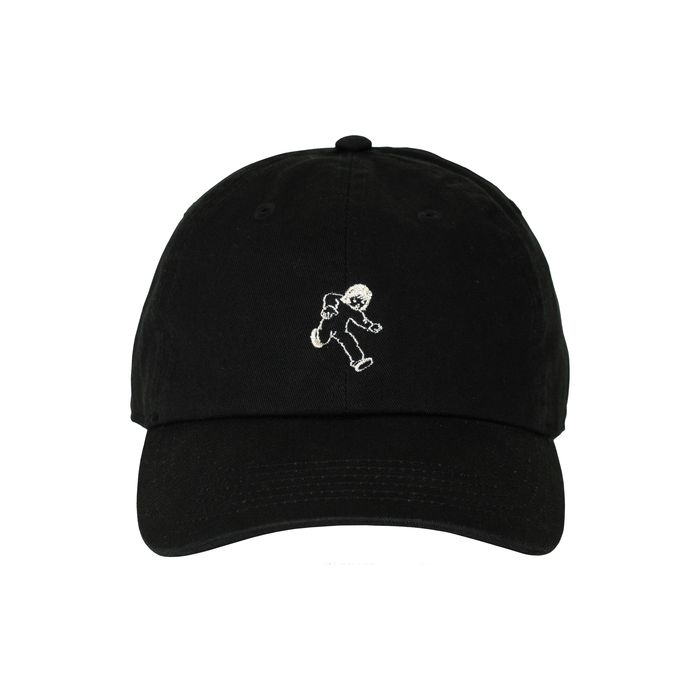 【Laura day romance】子どもステッチのキャップ ＜ブラック＞