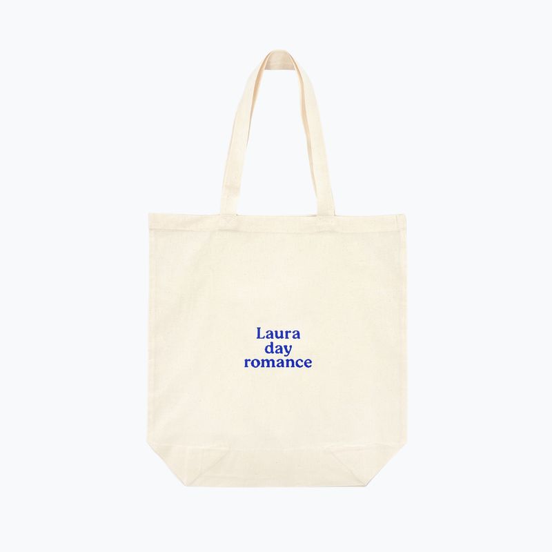 【Laura day romance】ロゴ ショッピングバッグ  ＜ブルー＞