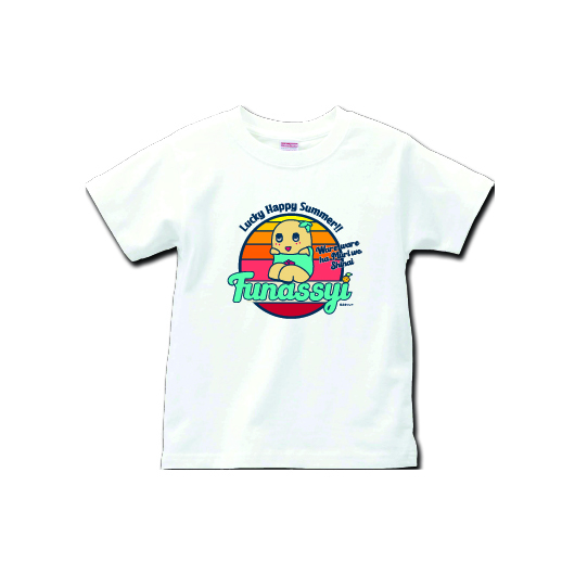 【再販】Lucky Happy Summerふなっしー Tシャツ(ブルー)